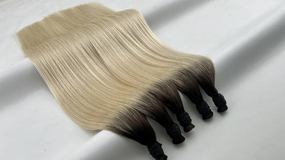 #4.1–#7001 ombré — 65 cm photographed batch.